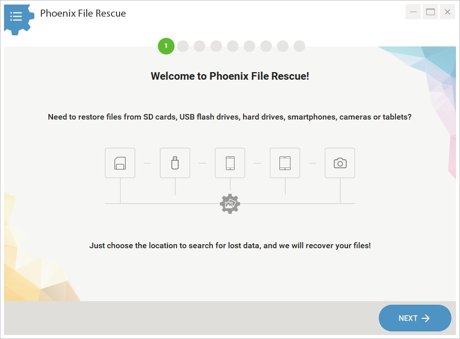 Phoenix File Rescue软件截图