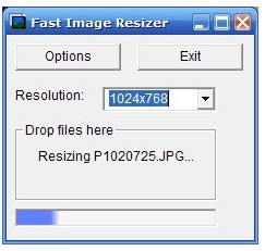 Fast Image Resizer软件截图
