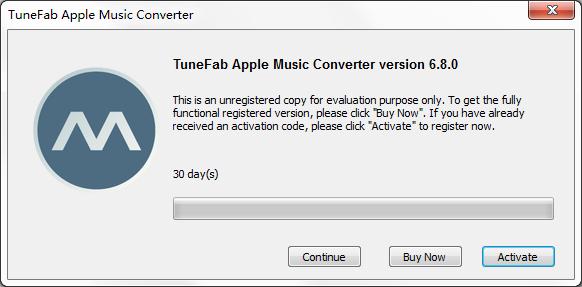 TuneFab Apple Music Converter纯净版软件截图