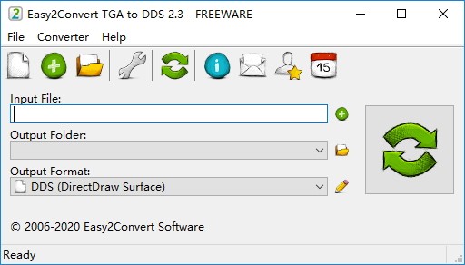 Easy2Convert TGA to DDS软件截图