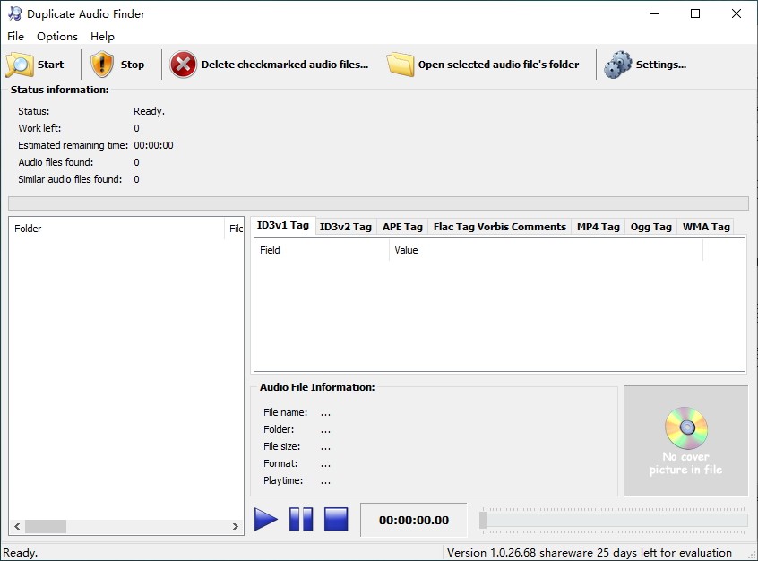 Duplicate Audio Finder软件截图