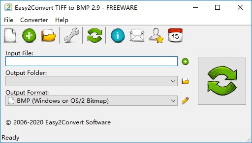 Easy2Convert TIFF to BMP软件截图