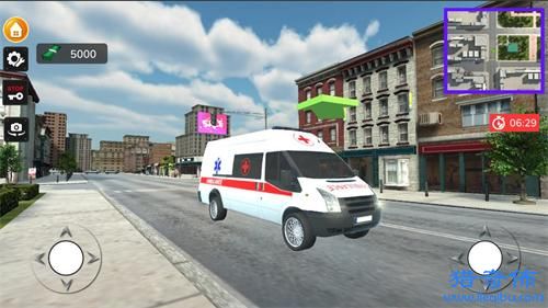 紧急救护车模拟