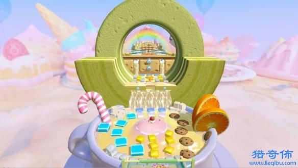 《蛋仔派对》蛋糕烘焙屋、果汁瀑布 甜品主题关卡上线_图片