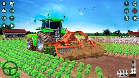 现代拖拉机农业游戏3D